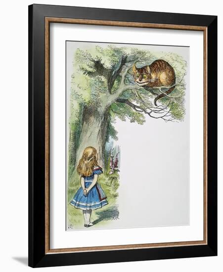 Alice, 1865-John Tenniel-Framed Giclee Print