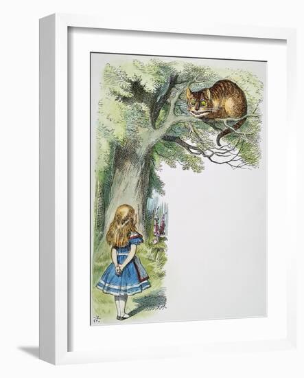 Alice, 1865-John Tenniel-Framed Giclee Print