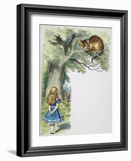 Alice, 1865-John Tenniel-Framed Giclee Print