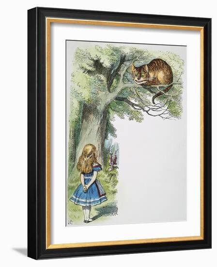 Alice, 1865-John Tenniel-Framed Giclee Print