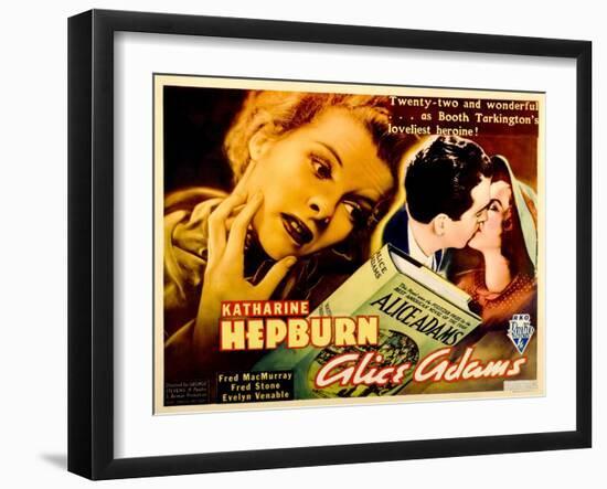 Alice Adams, Katharine Hepburn, Fred MacMurray, Katharine Hepburn, 1935-null-Framed Art Print