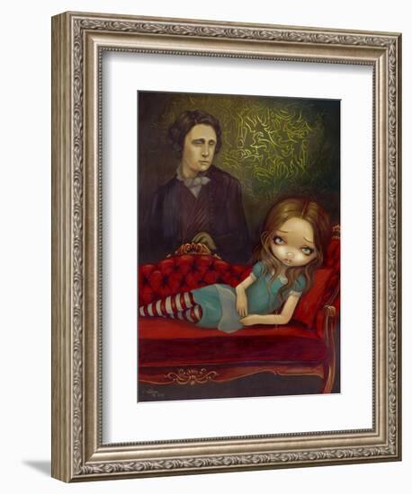 Alice and Lewis-Jasmine Becket-Griffith-Framed Art Print