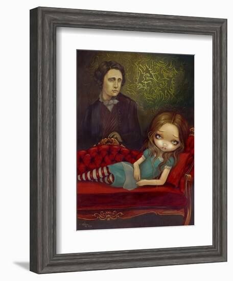 Alice and Lewis-Jasmine Becket-Griffith-Framed Art Print