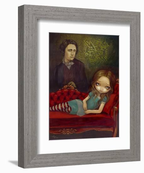 Alice and Lewis-Jasmine Becket-Griffith-Framed Art Print