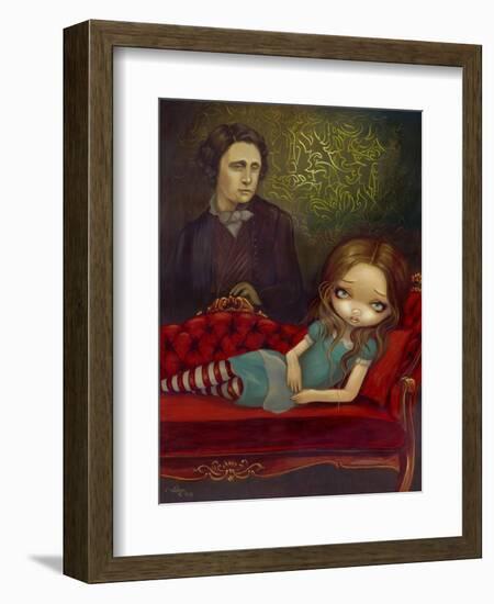 Alice and Lewis-Jasmine Becket-Griffith-Framed Art Print