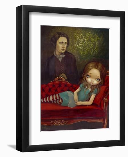 Alice and Lewis-Jasmine Becket-Griffith-Framed Art Print