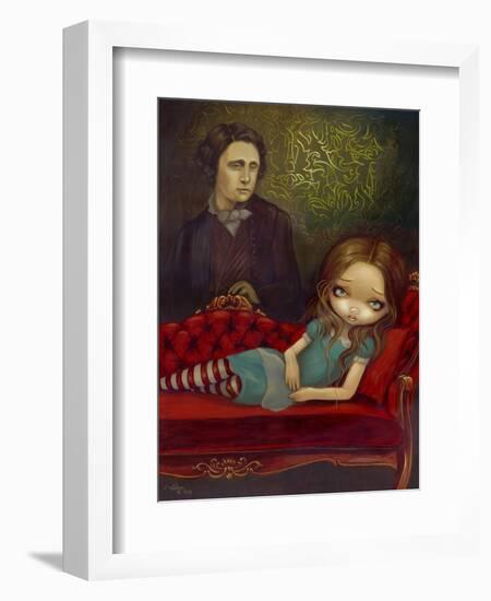 Alice and Lewis-Jasmine Becket-Griffith-Framed Art Print