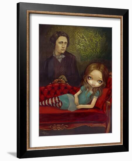 Alice and Lewis-Jasmine Becket-Griffith-Framed Art Print