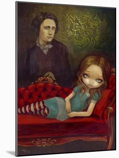 Alice and Lewis-Jasmine Becket-Griffith-Mounted Art Print