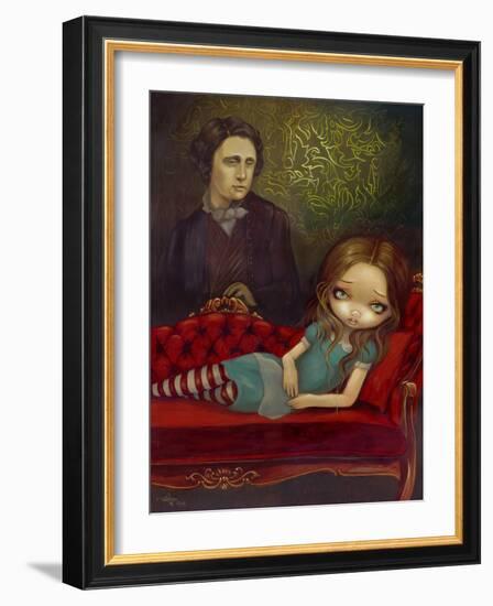 Alice and Lewis-Jasmine Becket-Griffith-Framed Art Print