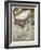 Alice and Pool of Tears-Arthur Rackham-Framed Photographic Print