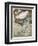 Alice and Pool of Tears-Arthur Rackham-Framed Photographic Print