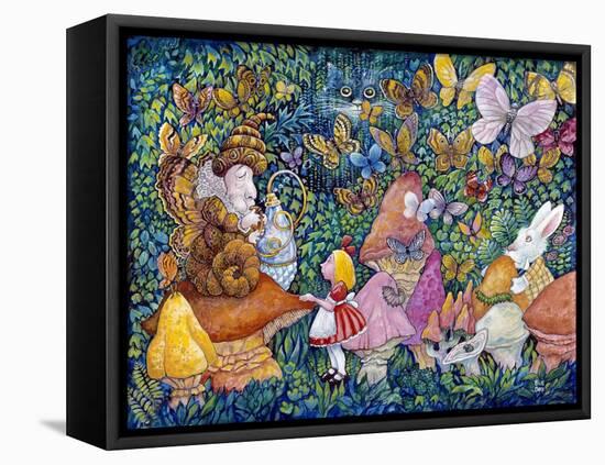 Alice and the Caterpiller-Bill Bell-Framed Premier Image Canvas