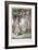 Alice and the Cheshire Cat, Alice's Adventures in Wonderland and through the Looking-Glass and What-John Tenniel-Framed Giclee Print