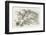 Alice and the Cheshire Cat the Cheshire Cat Fades Away-John Tenniel-Framed Photographic Print