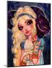 Alice and The Cheshire Cat-Natasha Wescoat-Mounted Art Print