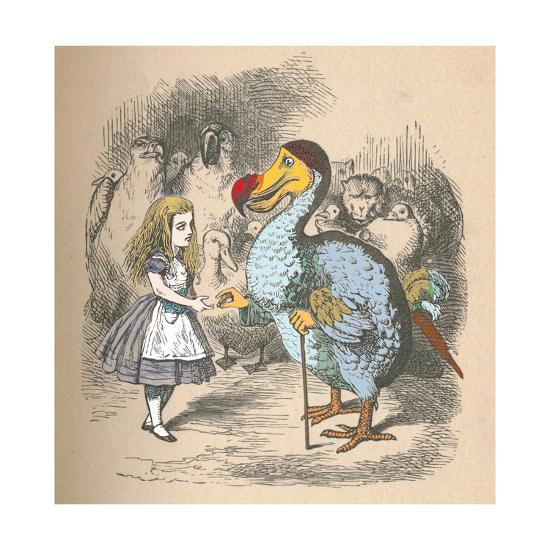Alice And The Dodo 18 Giclee Print John Tenniel Art Com Alice And The Dodo 18 Giclee Print John Tenniel Art Com