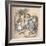 'Alice and the Dodo', 1889-John Tenniel-Framed Giclee Print