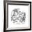 'Alice and the Dodo', 1889-John Tenniel-Framed Giclee Print