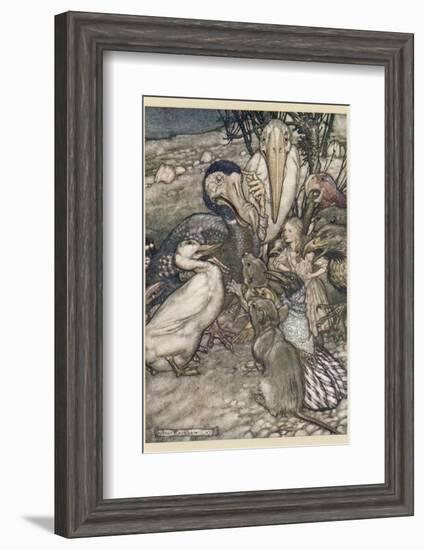 Alice and the Dodo-Arthur Rackham-Framed Photographic Print