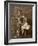 Alice and the Dormouse, 1887-Ernest Barraud-Framed Photographic Print