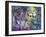 Alice and the Hatter-Bill Bell-Framed Giclee Print