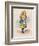 Alice and the Thimble, 1930-John Tenniel-Framed Giclee Print