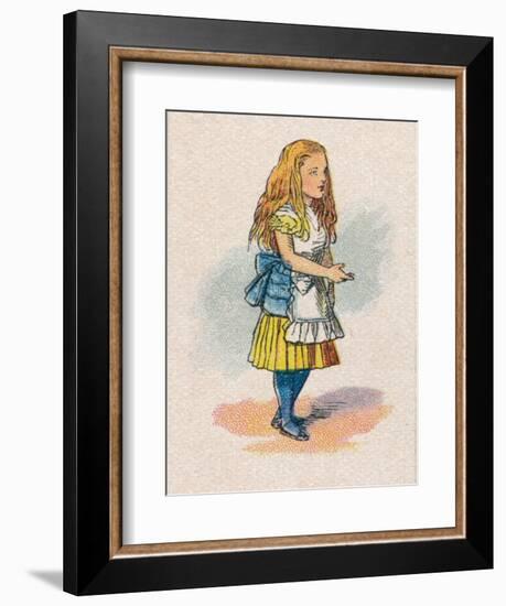 Alice and the Thimble, 1930-John Tenniel-Framed Giclee Print