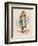 Alice and the Thimble, 1930-John Tenniel-Framed Giclee Print