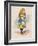 Alice and the Thimble, 1930-John Tenniel-Framed Giclee Print