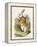 Alice and the White Rabbit-John Tenniel-Framed Premier Image Canvas