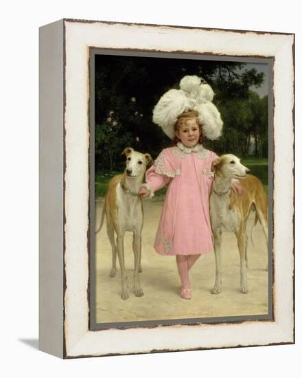 Alice Antoinette De La Mar, Aged Five-Jan van Beers-Framed Premier Image Canvas