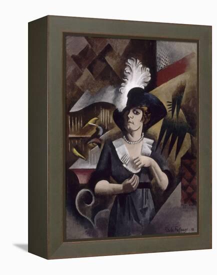 Alice au grand chapeau-Roger de La Fresnaye-Framed Premier Image Canvas