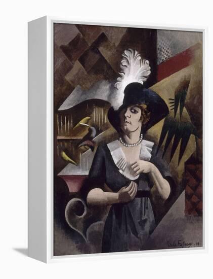 Alice au grand chapeau-Roger de La Fresnaye-Framed Premier Image Canvas