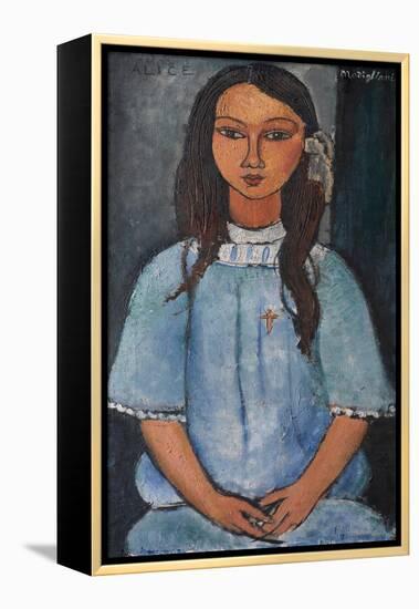Alice, C. 1918-Amedeo Modigliani-Framed Premier Image Canvas