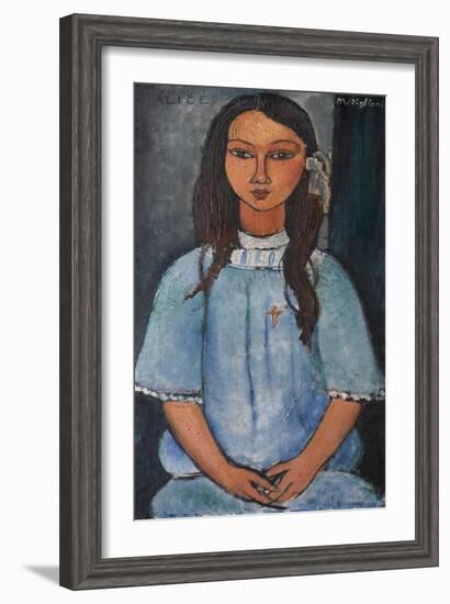 Alice, C. 1918-Amedeo Modigliani-Framed Giclee Print