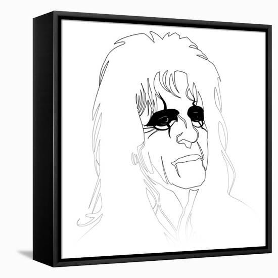 Alice Cooper-Logan Huxley-Framed Stretched Canvas