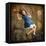 Alice falling down the Rabbit Hole-egal-Framed Premier Image Canvas