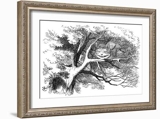 Alice in Wonderland, 1865-John Tenniel-Framed Giclee Print