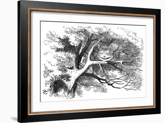 Alice in Wonderland, 1865-John Tenniel-Framed Giclee Print