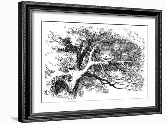 Alice in Wonderland, 1865-John Tenniel-Framed Giclee Print