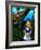 Alice in Wonderland :  Alice and the Cheshire Cat-Jasmine Becket-Griffith-Framed Art Print