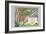 Alice in Wonderland: Alice and the Cheshire Cat-John Tenniel-Framed Art Print