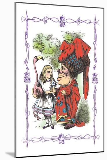 Alice in Wonderland: Alice and the Duchess-John Tenniel-Mounted Art Print