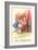 Alice in Wonderland, Alice Finds Door-null-Framed Art Print