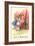 Alice in Wonderland, Alice Finds Door-null-Framed Art Print