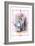 Alice in Wonderland: Alice Tries the Golden Key-John Tenniel-Framed Art Print