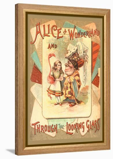 Alice in Wonderland and Through the Looking Glass-null-Framed Stretched Canvas