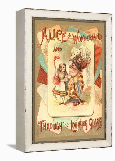 Alice in Wonderland and Through the Looking Glass-null-Framed Stretched Canvas