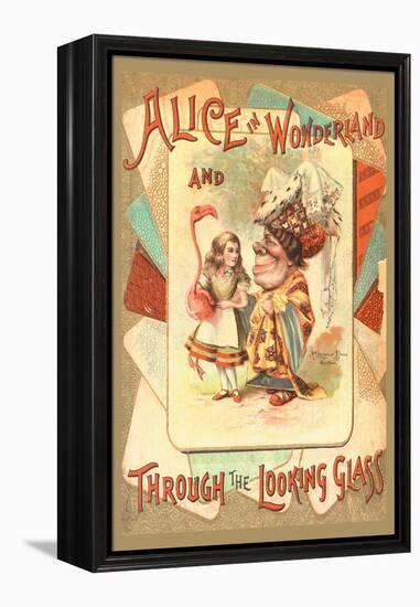 Alice in Wonderland and Through the Looking Glass-null-Framed Stretched Canvas